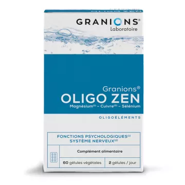 Equilibrio de actitud Granions Oligo Zen 60 cápsulas