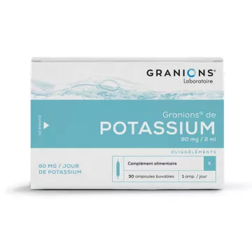 Potassium Granions 30 ampoules