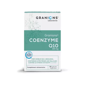 GRANIONS CO ENZYME Q10 ANTIOXYDANT 30 GELULES