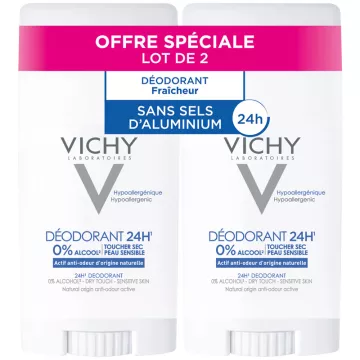 Vichy desodorante en barra sin 40ml sal de aluminio