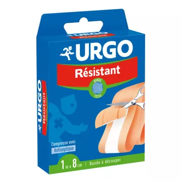 Urgo Resistenter Stoffstreifen zum Ausschneiden 1 m x 8 cm