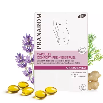 AROMAFEMINA conforto pré-menstrual bio 30 cápsulas