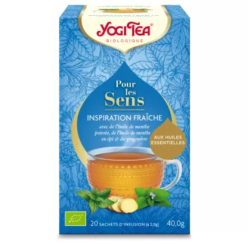 Yogi Tea Kräutertee Für die Sinne Frische Inspiration BIO 20 Beutel