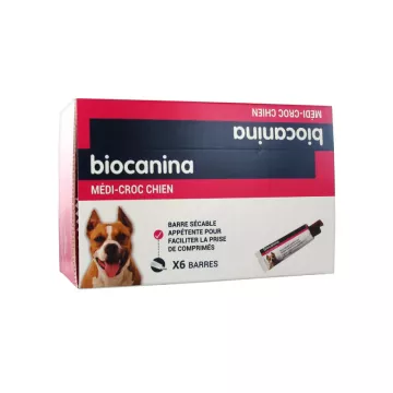 Biocanina Médi-croc Chien 6 barres séccables appétentes