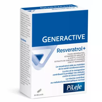 PILEJE GENERACTIV resveratrolo + 30 CAPSULE