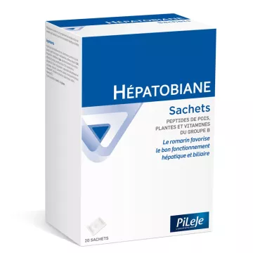 PILEJE HEPATOBIANE FONCTIONS HEPATIQUE/BILIAIRE POUDRE 20 SACHETS