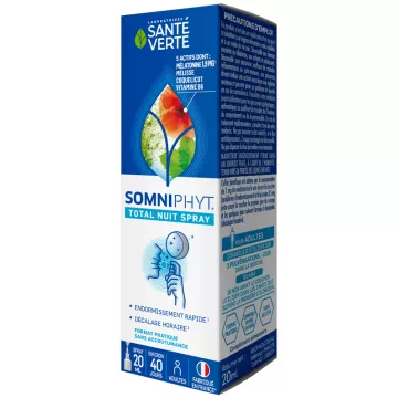 Santé Verte Somniphyt Total Night Spray Bucal 20ml