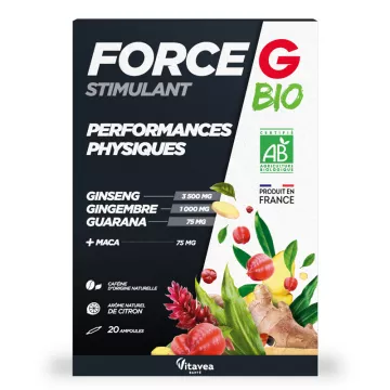 Vitavea Force G Stimulant Bio 20 Ampullen