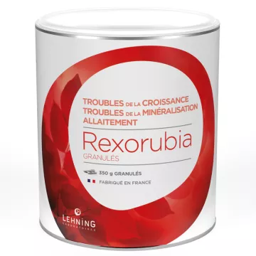 REXORUBIA Gránulos Remineralizantes Homeopatía LEHNING 350 G
