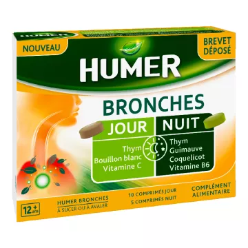 HUMER Bronches day night 15 tablets