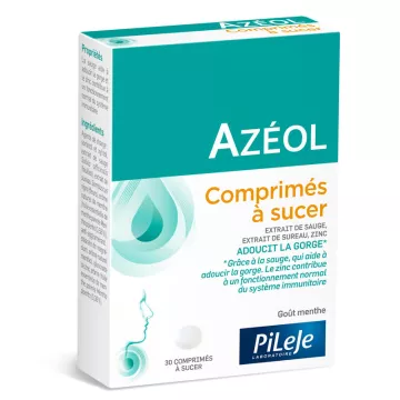 AZEOL 30 Saugtabletten PhytoPrevent Minzgeschmack