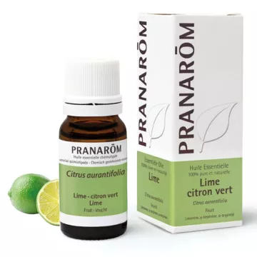 Huile essentielle Lime Citron vert citrus aurantifolia 10 ml PRANAROM