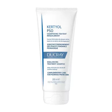 KERTYOL PSO shampoing traitant réequilibrant 200 ml DUCRAY