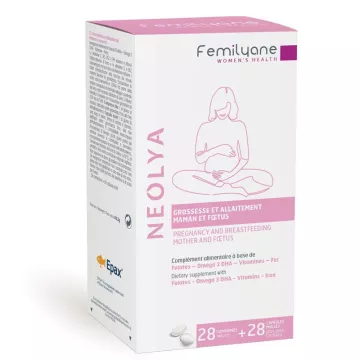 Femilyane Neolya Pregnancy Breastfeeding 28 caps + 28 tablets