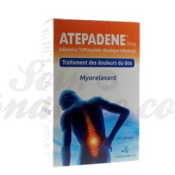 Atepadene 30mg mal de dos en Gélules