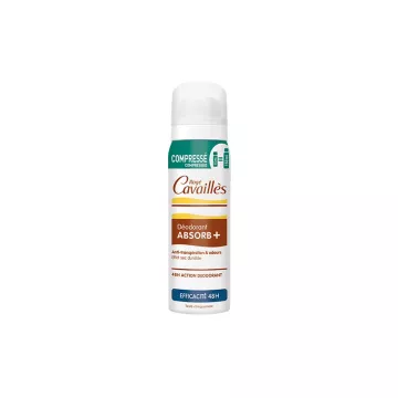 DeRoge Cavailles Deo ABSORVER + 48h comprimido eficiência 75ml pulverização