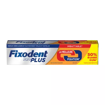 Fixodent Pro Plus Duo Action prótesis dental crema adhesiva 60 g