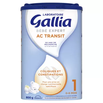 Gallia bébé Expert AC transit 800 g