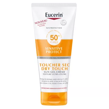 Eucerin Sun Sensitive gel crème touché sec SPF50+ 200 ml 