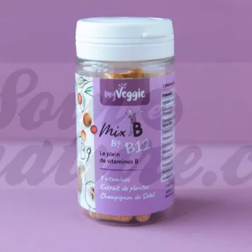 MyVeggie MIX B Vitaminas B 60 cápsulas