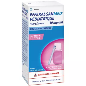 EfferalganMed 3% Solution Buvable Pediatrique 90 ml