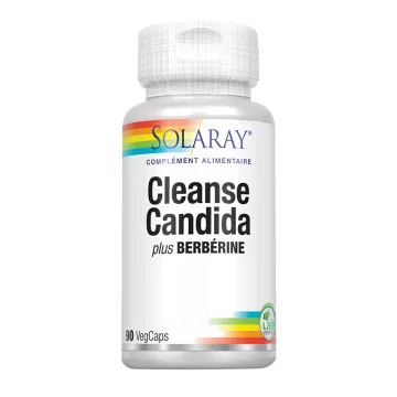 SOLARAY Cleanse Candida + Berbérine 90 capsules