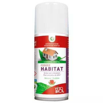 Vetobiol Fogger Habitat Natürliches Antiparasitenmittel 150 ml
