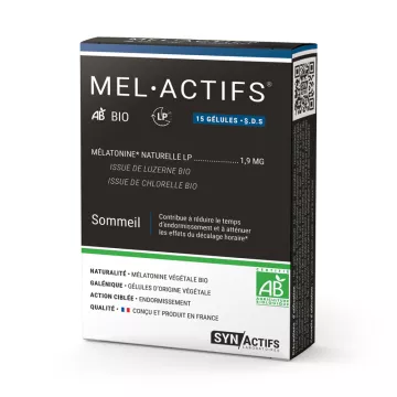 SYNACTIFS Melagreen BIO sommeil 15 gélules