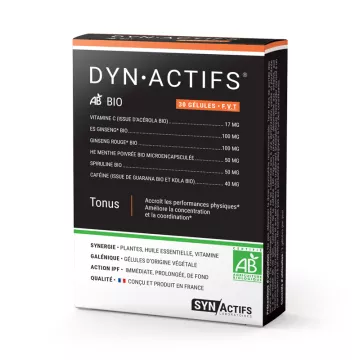 SYNACTIFS Dyngreen BIO tonus & vitalité 30 gélules