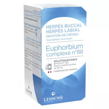 Euphorbium L 88 Lehning Herpes varicella homeopathic complex