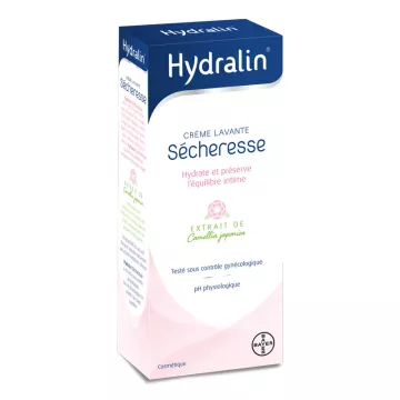 HYDRALIN crème lavante sècheresse vaginale intime 200 ml