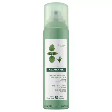 KLORANE shampoo seco com spray de urtiga 150ML