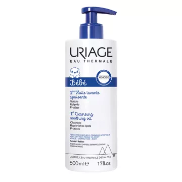 Uriage BB 1st óleo de limpeza calmante 500 ml