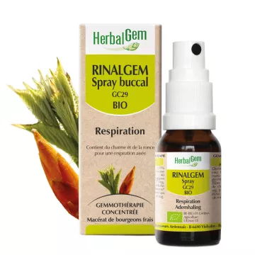 Herbalgem Rinalgem Complex Spray GC29 Respiração Orgânica 15 ml