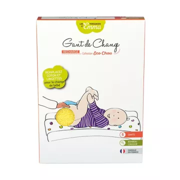 Tendances d'Emma refill 5 washable cotton baby gloves