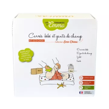 Emma's trends organic cotton double sided eco-kit