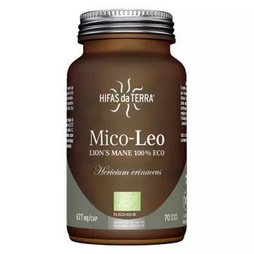 Hifas da Terra Mico-Leo Hericium Erinaceus 70 капсул