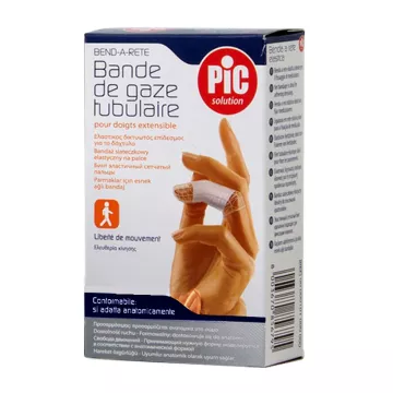 Elastisches Schlauchnetz zur Fixierung von Verbänden Benda A Rete Fingerlinge