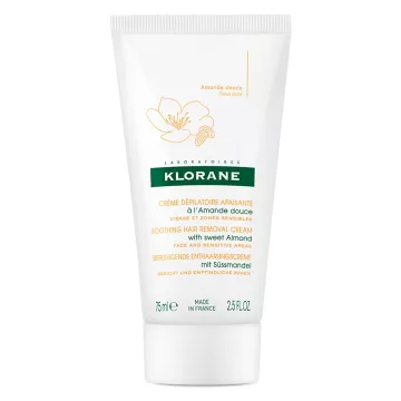 Klorane áreas sensíveis creme depilatório 75ML