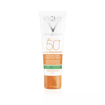 Vichy Capital Soleil SPF50 + Mattierende Sonnencreme Gesicht 50ml