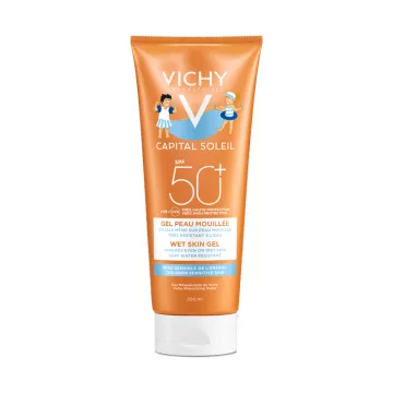 Vichy Capital Soleil SPF50 + Gel de piel húmeda para niños