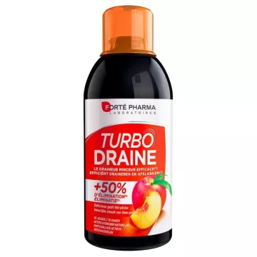 Forté Pharma Turbodraine Drenante dimagrante Tè verde Pesca 500ml