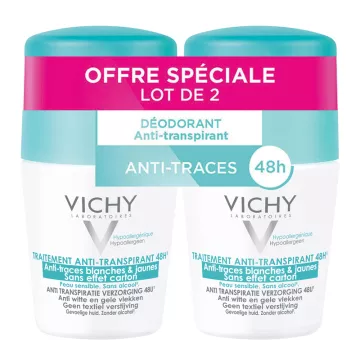 Vichy Deodorante Antitraspirante Roll on antitraccia 50ml