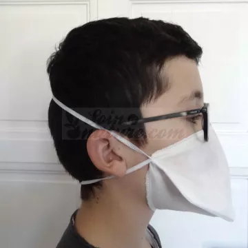 Dispositivo de máscara de barreira AFNOR S76-001 Categoria adulto para crianças 1