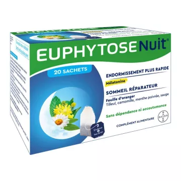 Euphytose Nuit Tisane 20 Infusions Sommeil