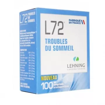 LEHNING L72 homeopathic orodispersible tablets Sleep