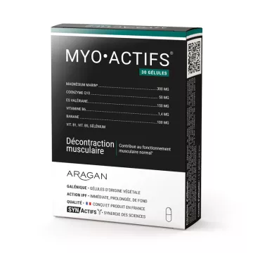 Relaxante Muscular Myoactive SynActifs 30 cápsulas