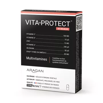 SynActives VITAPROTECT Vitaliteitsimmuniteit 30 capsules