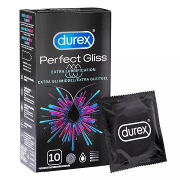 Durex Perfect Gliss Préservatifs extra lubrifié