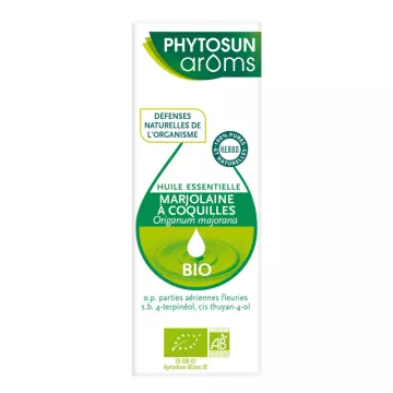Óleo essencial de manjerona orgânica Phytosun Aroms